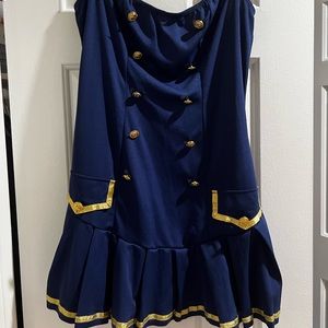 XL HALLOWEEN SAILOR COSTUME FOR WOMEN by LEG AVENUE